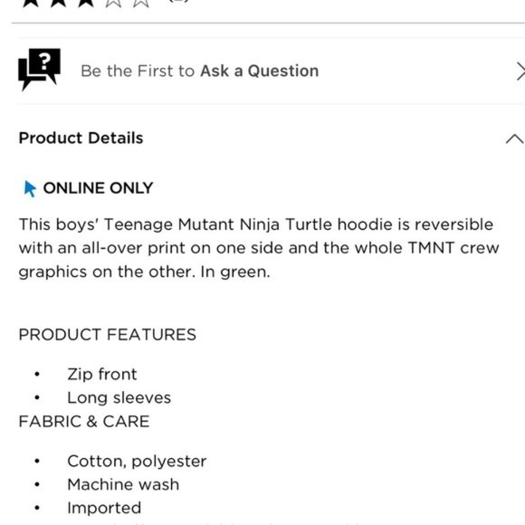 Nickelodeon Mutant Ninja Turtle Full Zip Graphic Hoodie - Picture 11 of 11